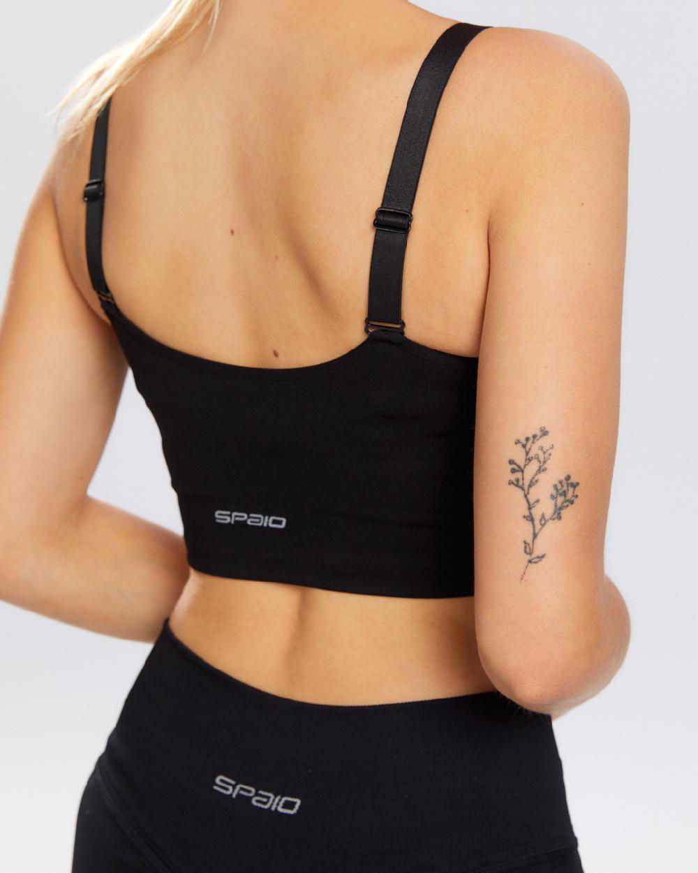Spaio SPAIO REGGISENO SPORTIVO FLEX BLACK Vendite Flash