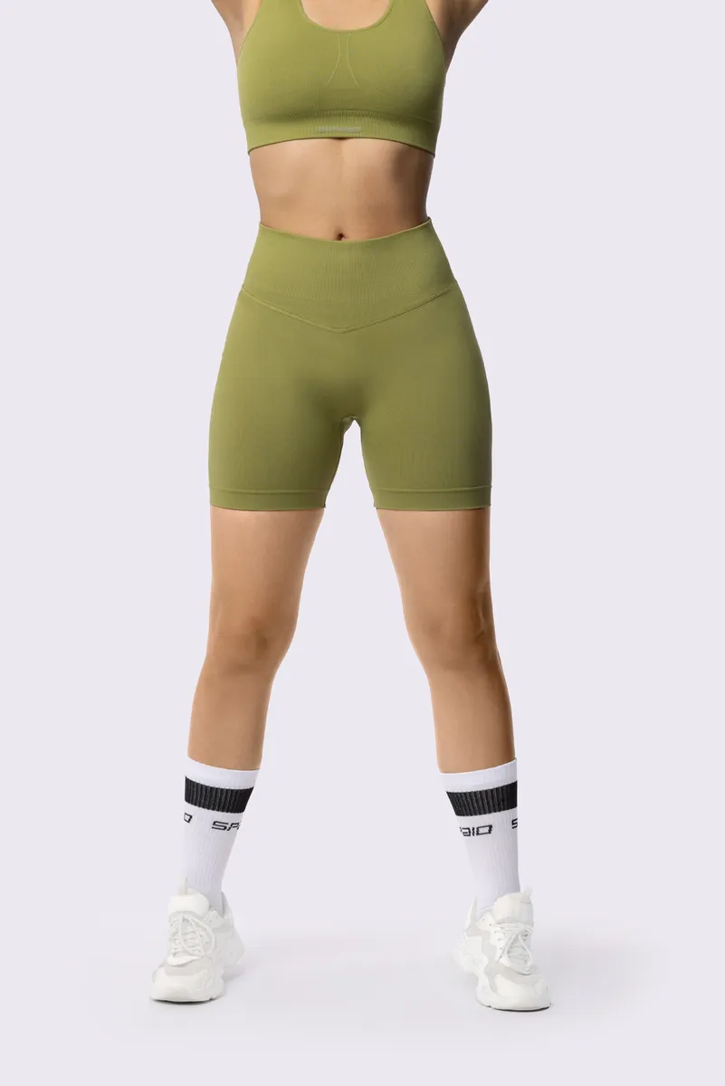 Spaio SPAIO ADAPT SHORTS GREEN OLIVE In Linea