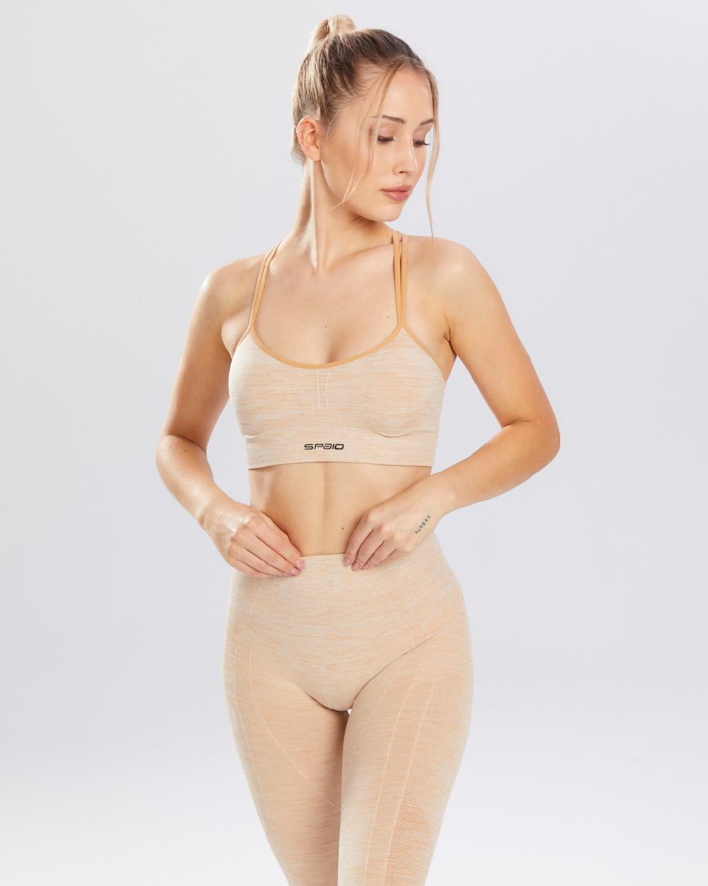 Spaio SPAIO REGGISENO SPORTIVO MELANGE ICED COFFEE Affare Del Giorno