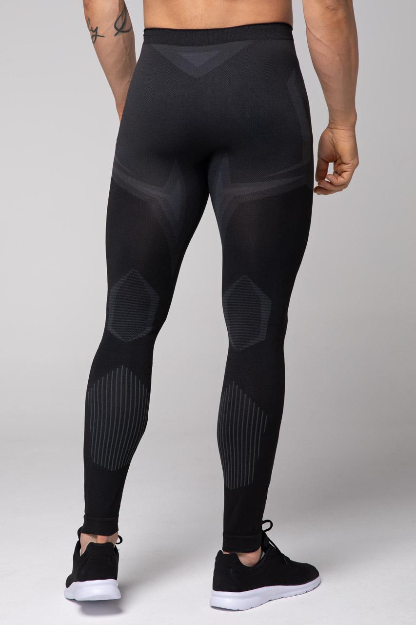 Spaio SPAIO LEGGINGS TERMOATTIVI "CONFIDENCE" NERO/GRIGIO Vendite Flash