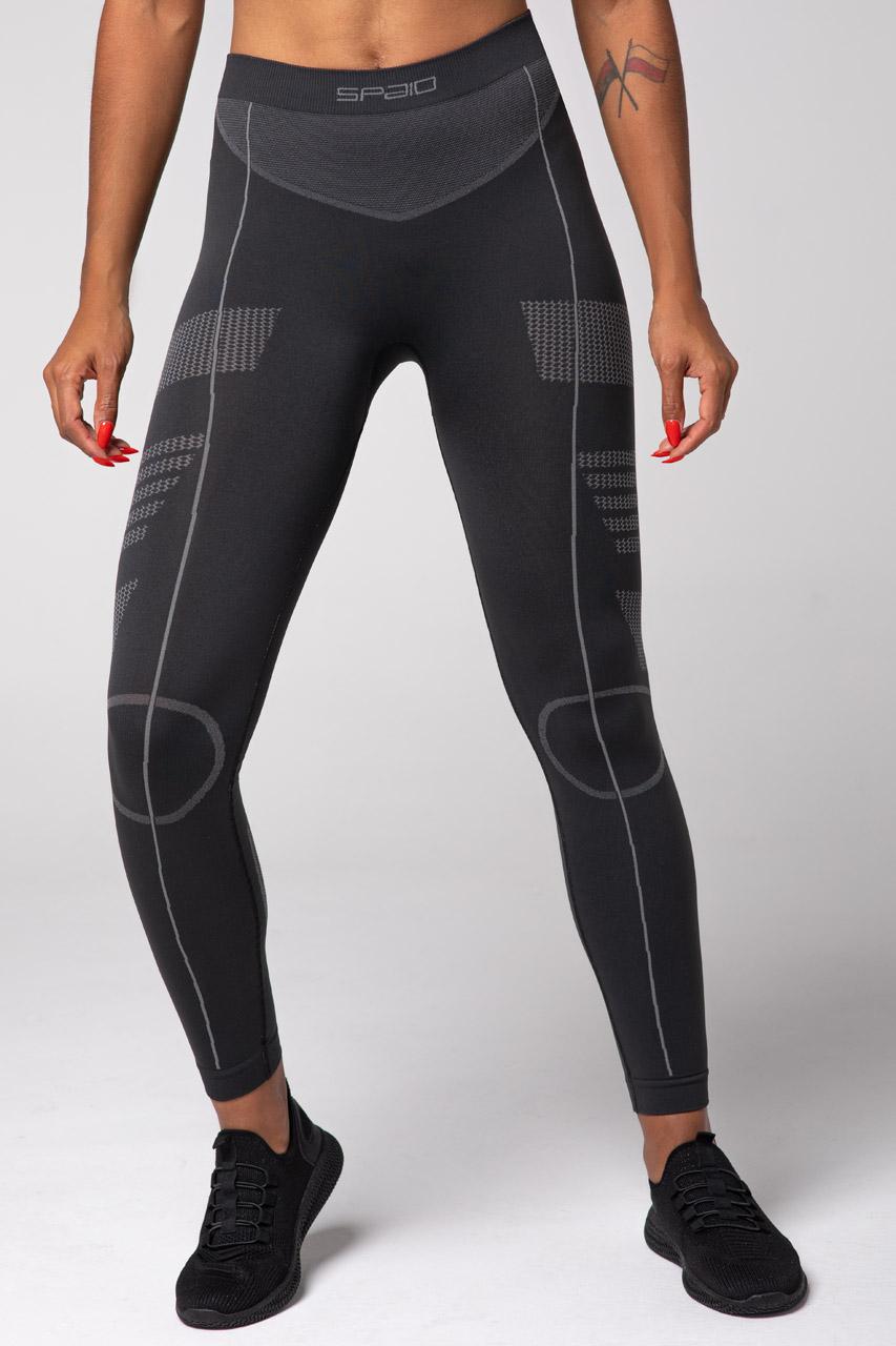 Spaio SPAIO LEGGINS TERMOATTIVI "THERMO-EVO" DONNA GRIGIO/GRIGIO CHIARO Vendita Calda