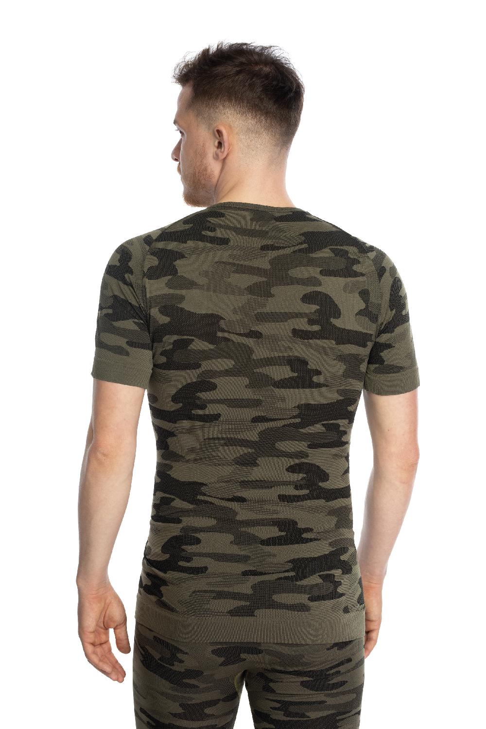 Spaio SPAIO LONG SLEEVE T-SHIRT MILITARY 01 MAN FOREST GREEN Moda