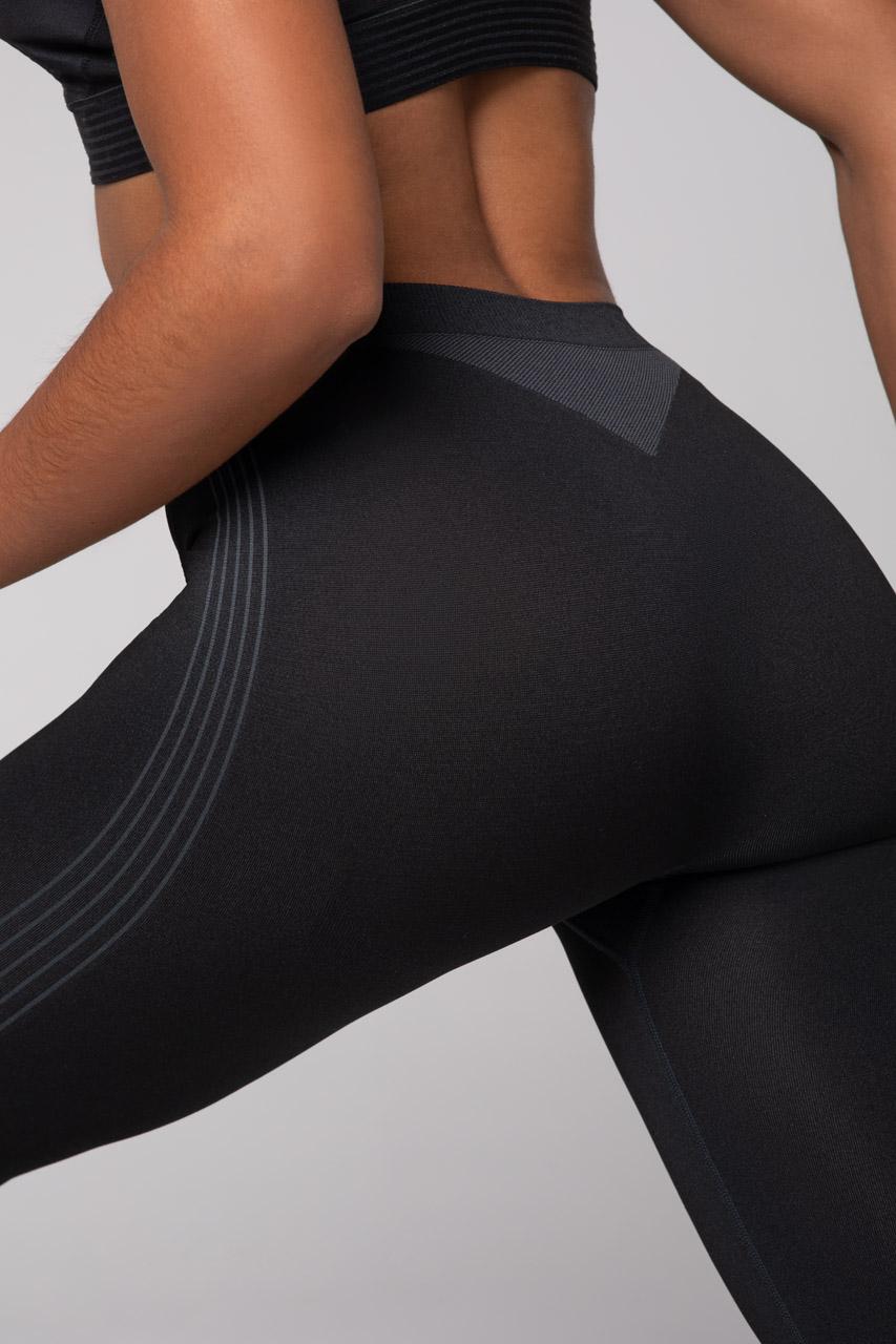 Spaio SPAIO LEGGINGS TERMOATTIVI POWERFUL NERO/GRIGIO Vendita