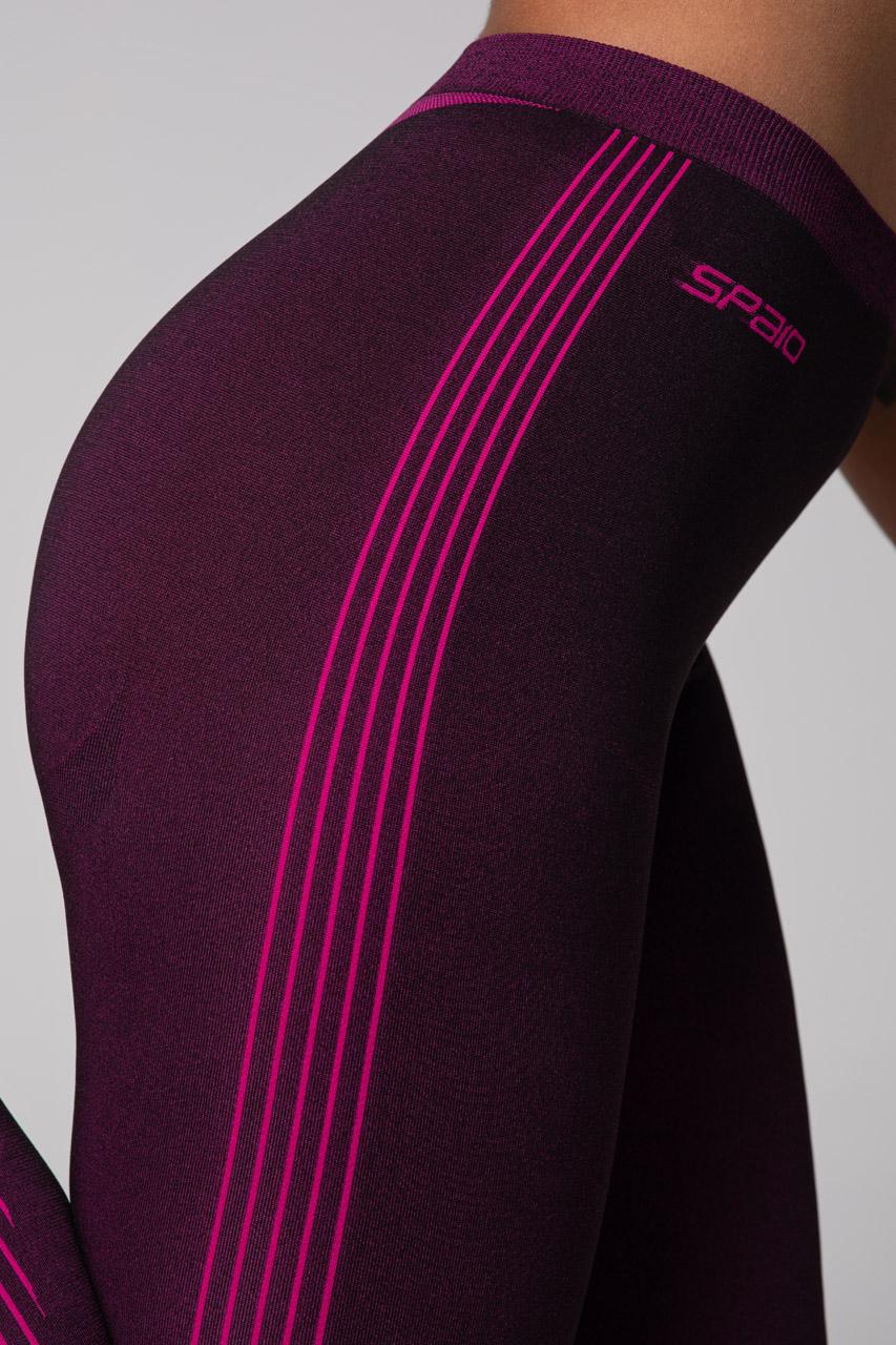 Spaio SPAIO LEGGINGS TERMOATTIVI POWERFUL NERO/FUXIA Promozione Limitata