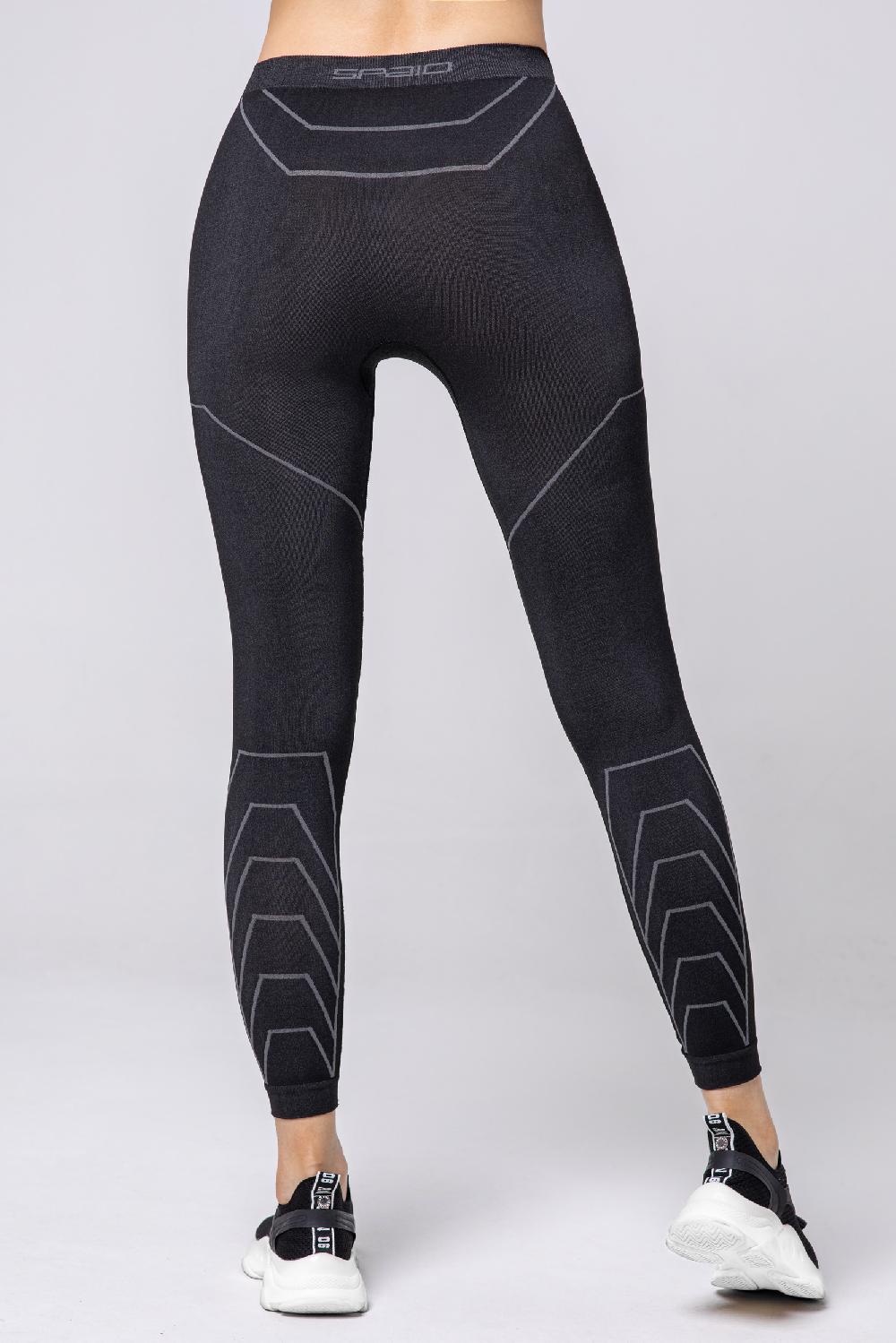 Spaio SPAIO LEGGINS TERMOATTIVI "RAPID" DONNA NERO/GRIGIO Shopping Online