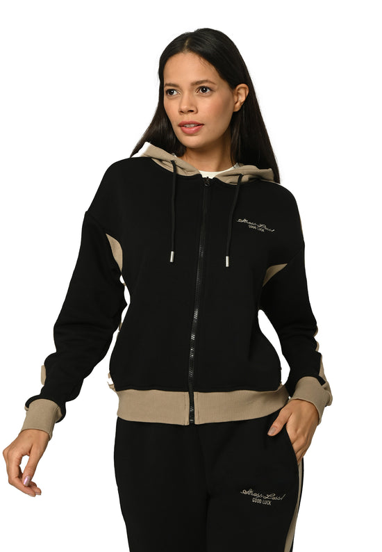 Tom Barron Tuta da ginnastica con zip Calm Comfort Moda