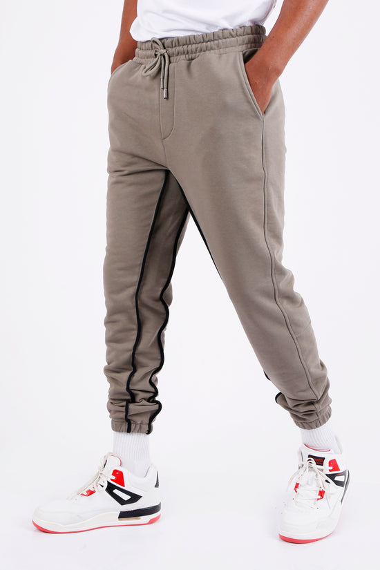 Tom Barron Pantaloni da ginnastica Heritage a doppia striscia Sconto