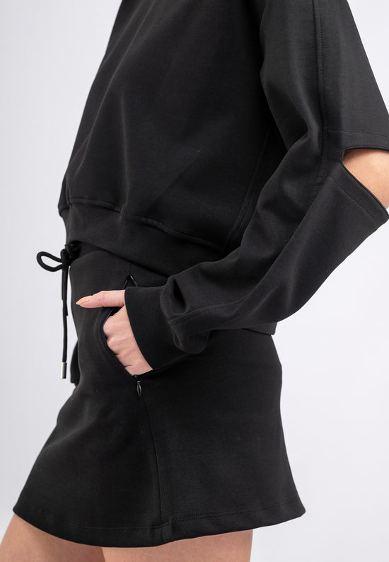 Tom Barron Set gonna e top Milano Cut-Out Vendite Flash