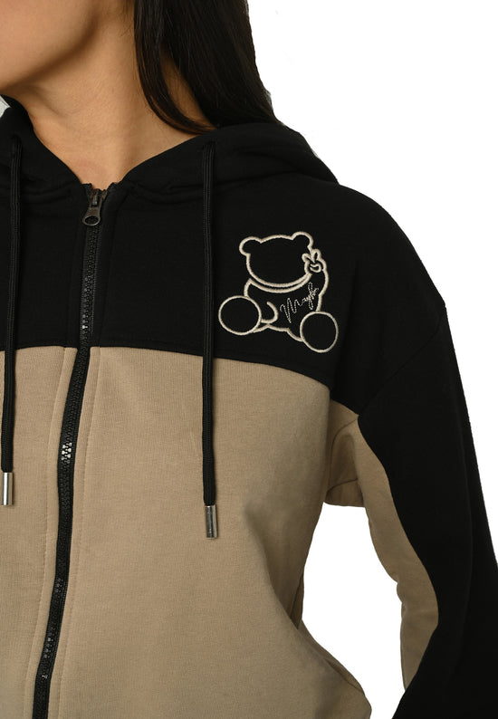 Tom Barron Ensemble con zip dell'orso di peluche Italy
