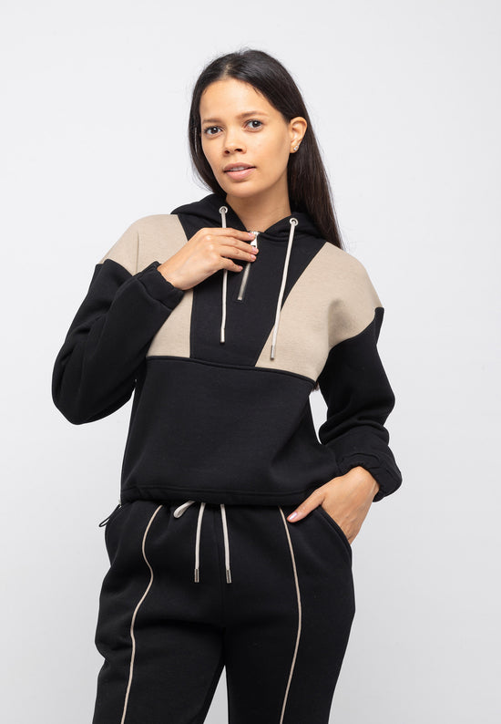 Tom Barron Prestige Tuta da ginnastica mezza zip Duo-Color Italia