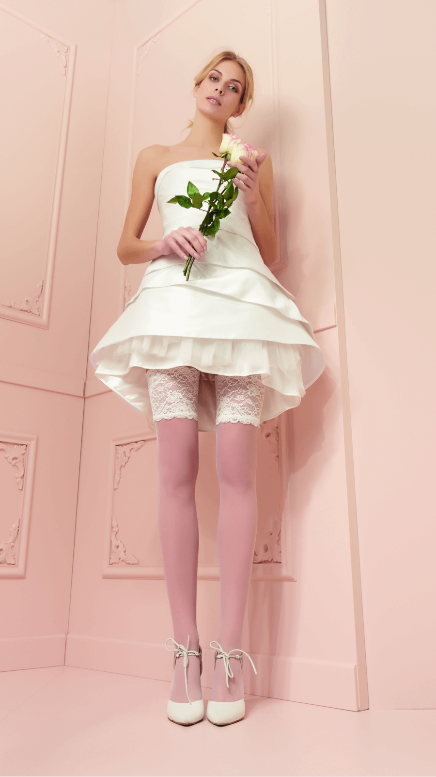 Trasparenze Calze e collant da sposa Athena autoreggente | Acquista Calze e collant da sposa online | Calze Trasparenze