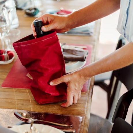 Uashmama Uashmama Wine Bag | Table Decor | Single Bottle – Uashmama UK 2025