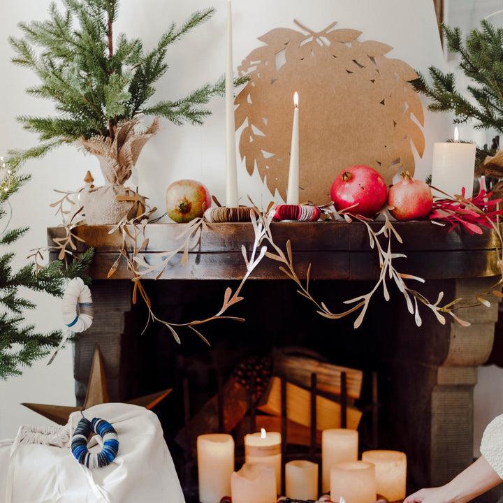 Uashmama Uashmama Christmas Tree Garland | Vegan Paper | 9 ft – Uashmama UK Italy