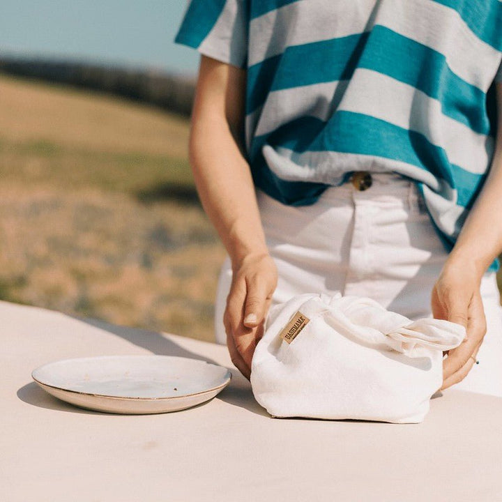 Uashmama Uashmama Linen Bread Bag | Organic Kitchenware – Uashmama UK Qualità