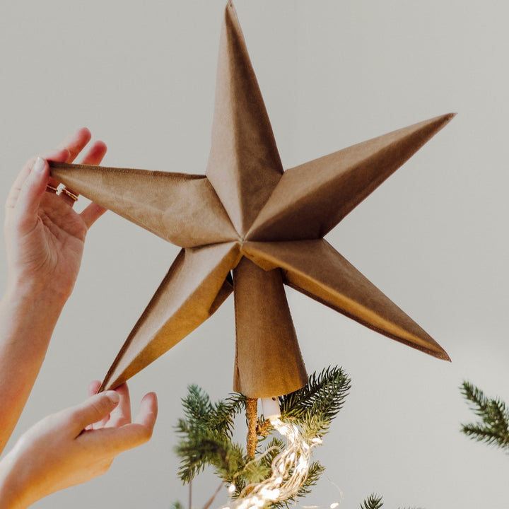 Uashmama Uashmama Vegan Christmas Tree Topper | Sustainable Decor – Uashmama UK Spedizione Gratuita