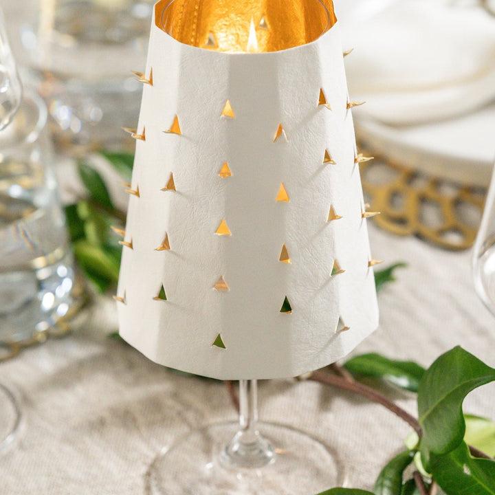 Uashmama Uashmama Lampshade For Wine Glass With Tealight | Wineshade – Uashmama UK Shopping Online