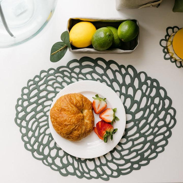 Uashmama OVAL PIZZO LACE MAT PLACEMAT – Uashmama UK Presa