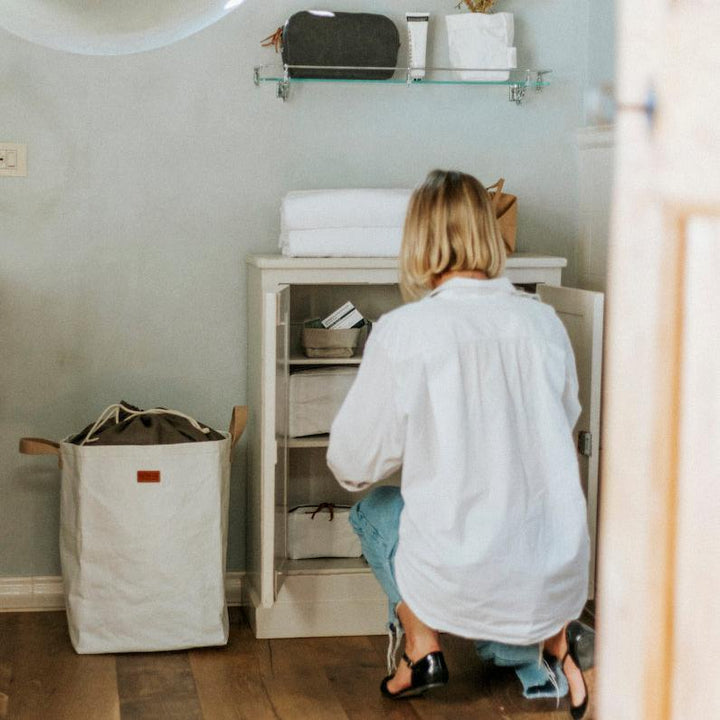 Uashmama Uashmama Laundry Bag | Drawstring Top | Sustainable Home – Uashmama UK I Più Venduti