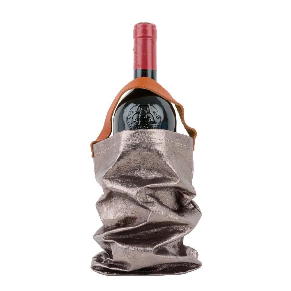 Uashmama Uashmama Reusable Wine Tote Bag | Leather Handle | 1-Bottle – Uashmama UK Italia