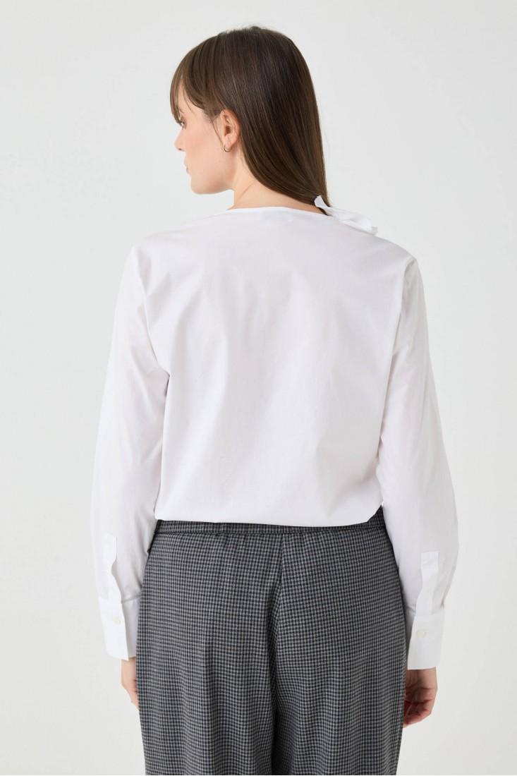 Zanetti 1965 Camicia con dettaglio di fiori Qualità Garantita