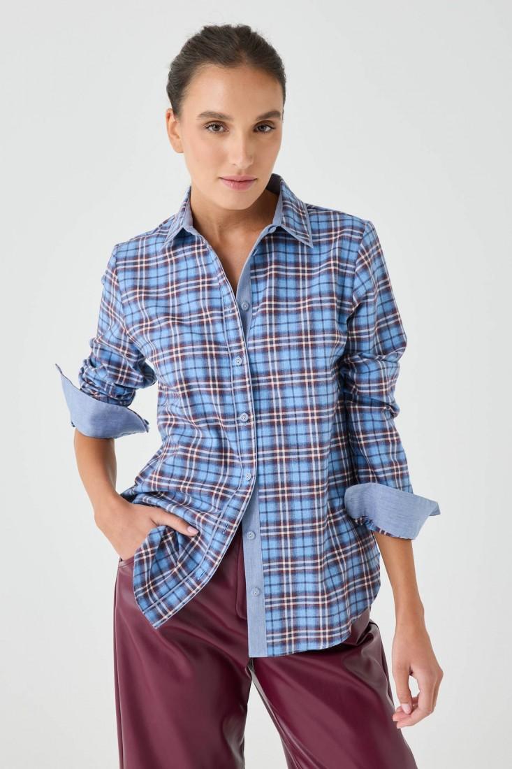 Zanetti 1965 Camicia a quadri in flanella Shopping Online