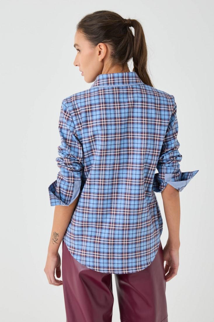 Zanetti 1965 Camicia a quadri in flanella Shopping Online