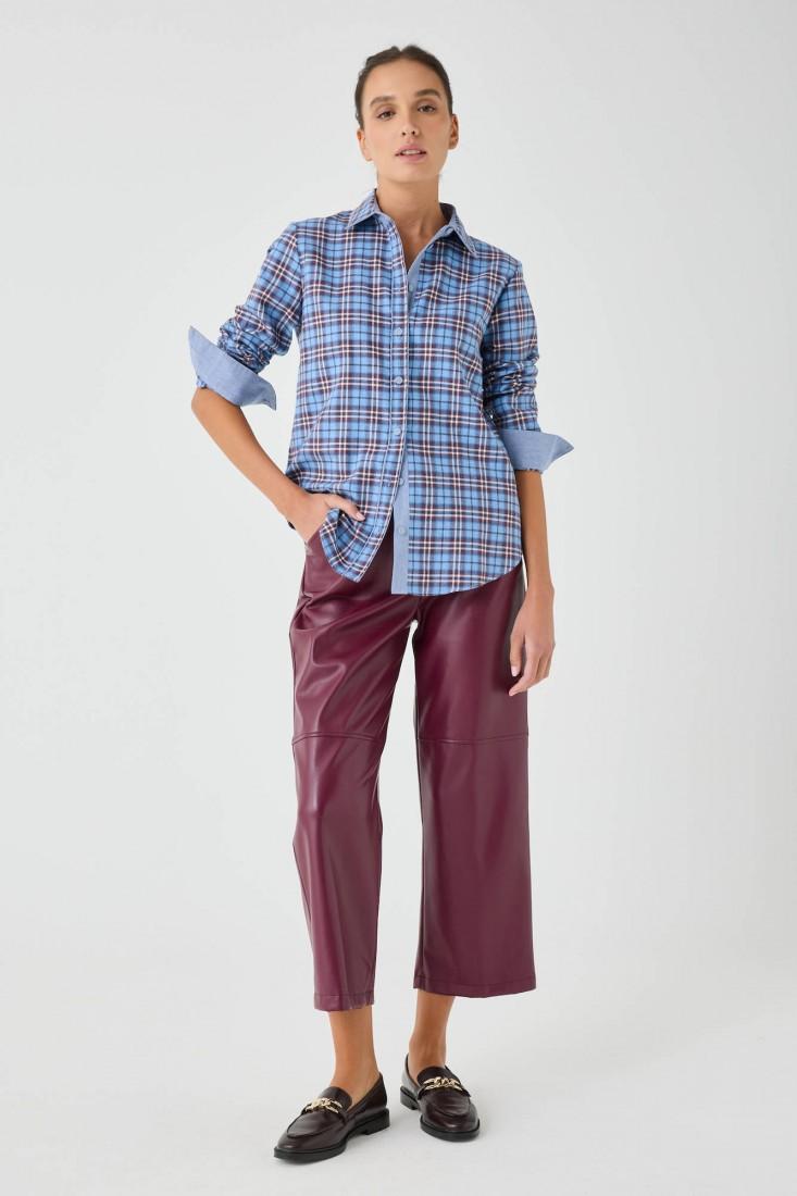 Zanetti 1965 Camicia a quadri in flanella Shopping Online