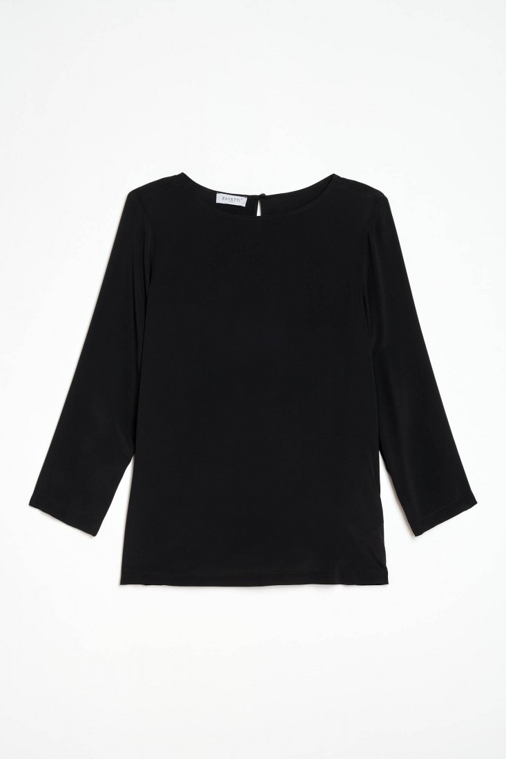 Zanetti 1965 Blusa in misto seta ZOE Novità