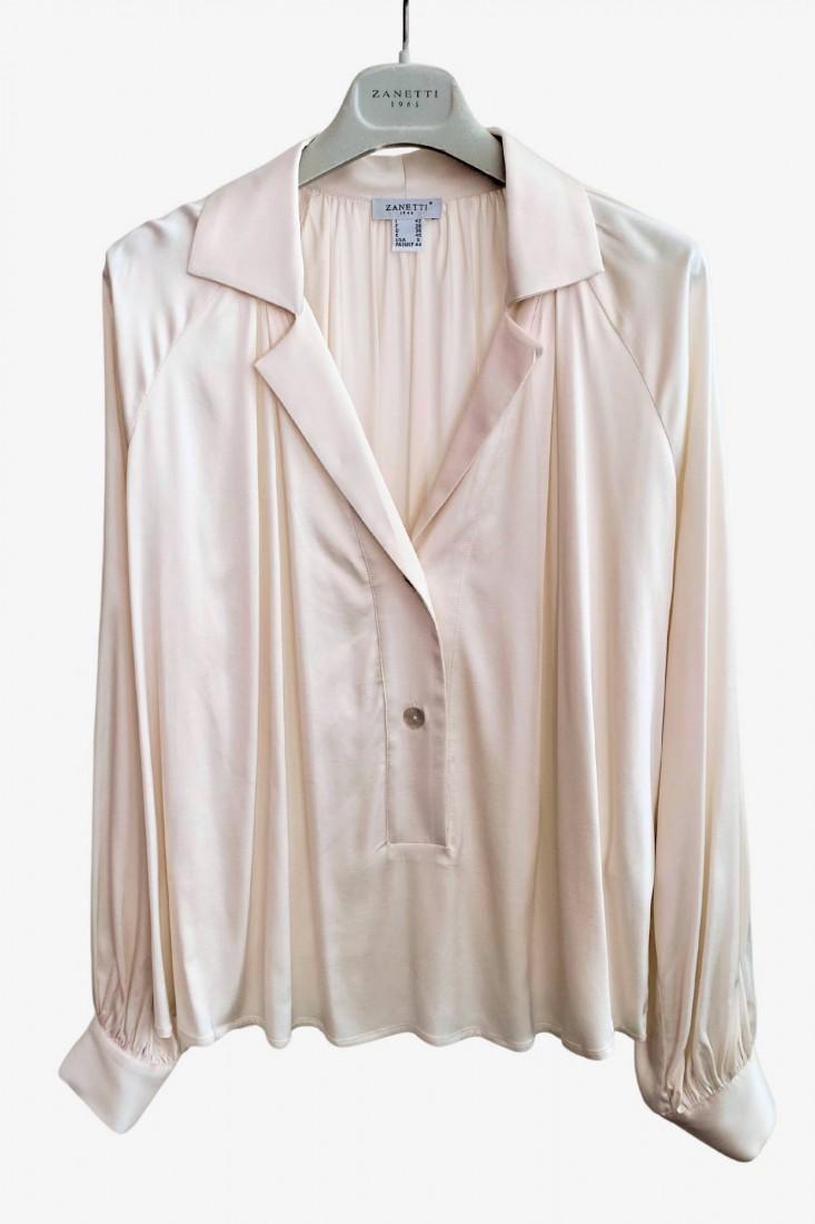 Zanetti 1965 Camicia con collo revers Economico
