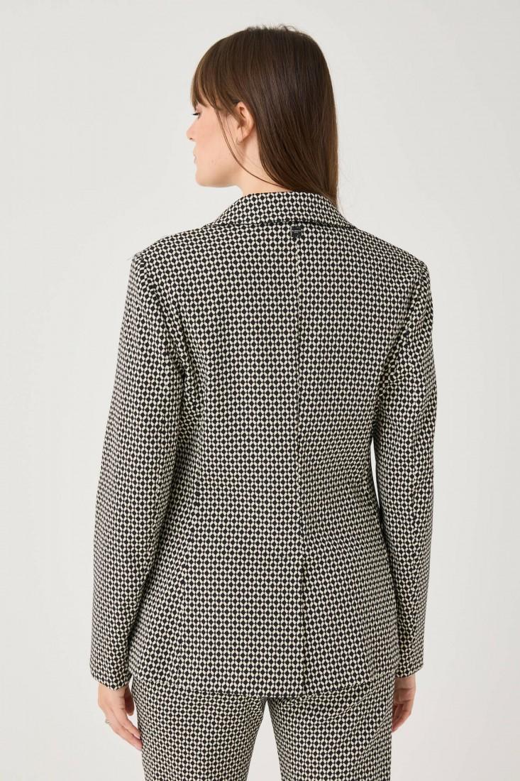 Zanetti 1965 Giacca in punto milano jacquard Offerte