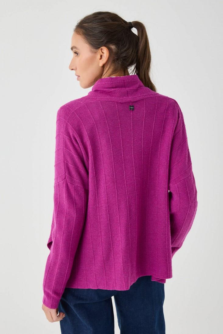 Zanetti 1965 Cardigan in misto lana viscosa Vendita Economica