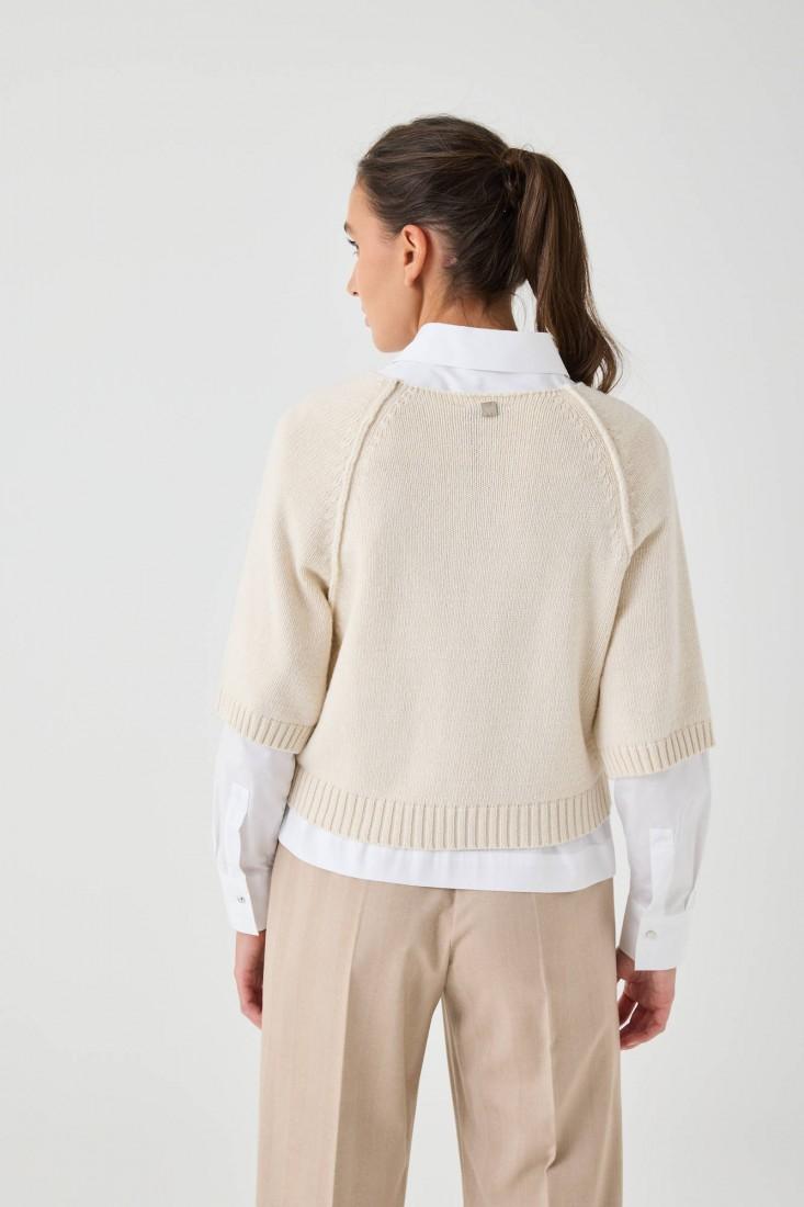 Zanetti 1965 Maglione con paillettes Moda
