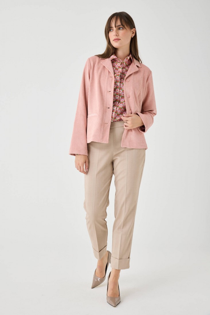 Zanetti 1965 Pantalone in twill di misto ramiè Consegna Veloce