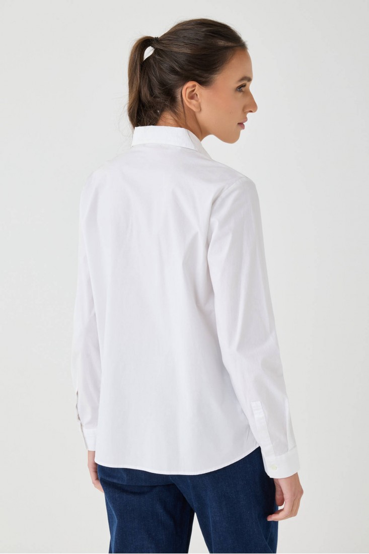 Zanetti 1965 Camicia con applicazione floreale Novità