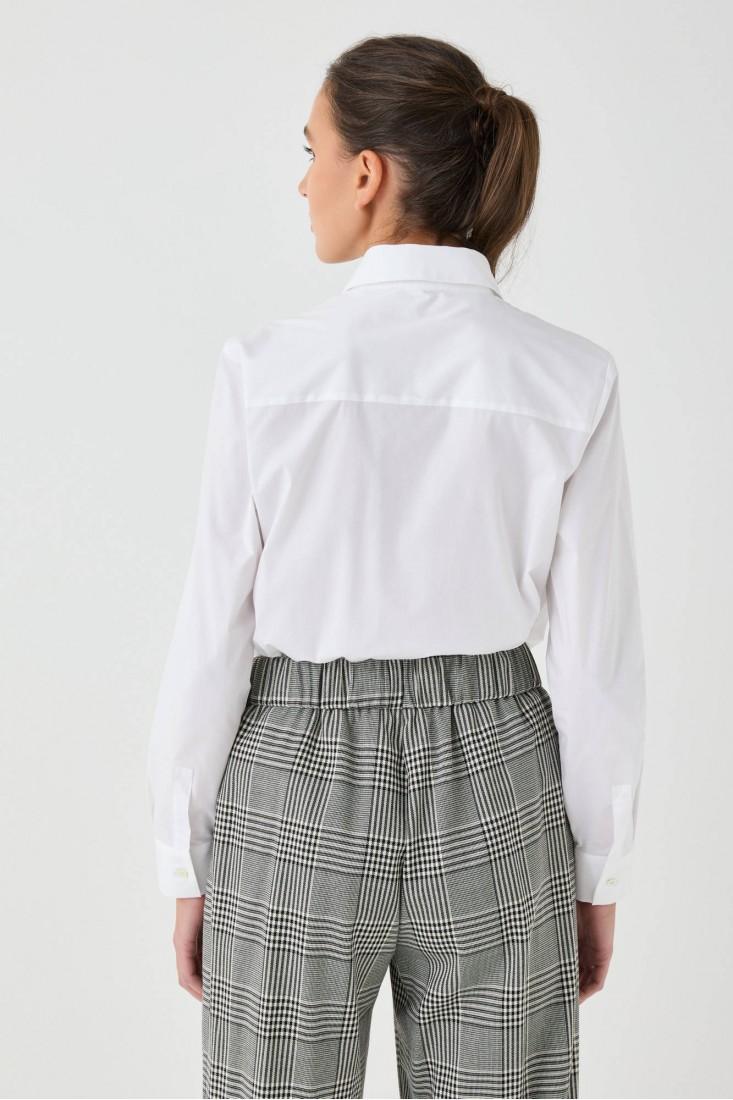 Zanetti 1965 Camicia con dettaglio a pieghe frontale Sconto