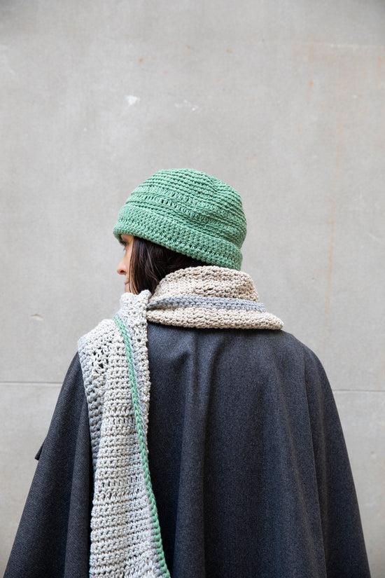 ﻿Zerobarracento Hand-knitted wool cap 2025