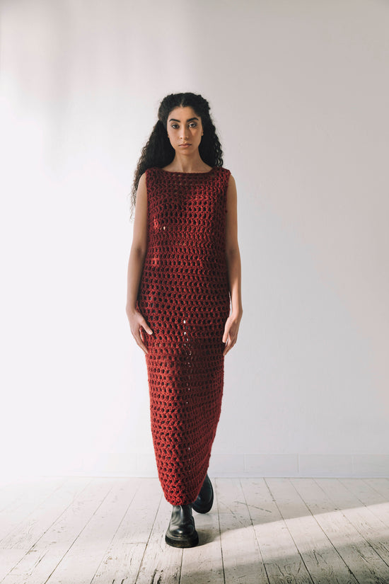 ﻿Zerobarracento DORESU hand knitted dress Nuovo