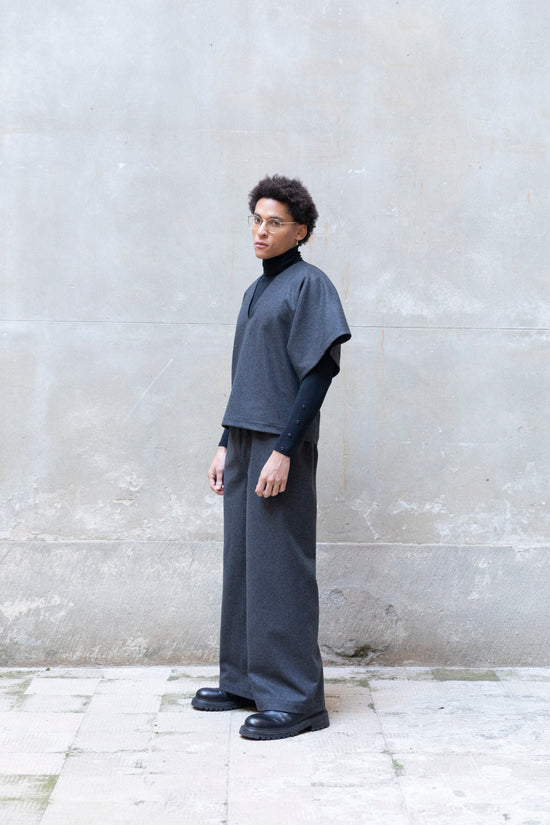 ﻿Zerobarracento Wide-Leg Long Pants In Saldo