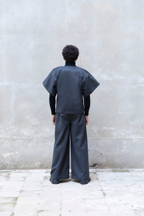 ﻿Zerobarracento Wide-Leg Long Pants In Saldo