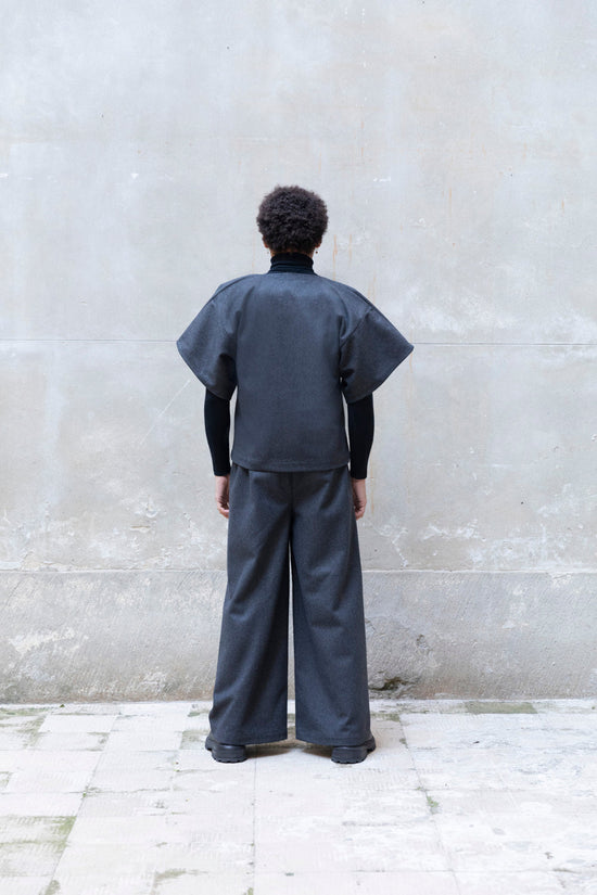 ﻿Zerobarracento Wide-Leg Long Pants In Saldo