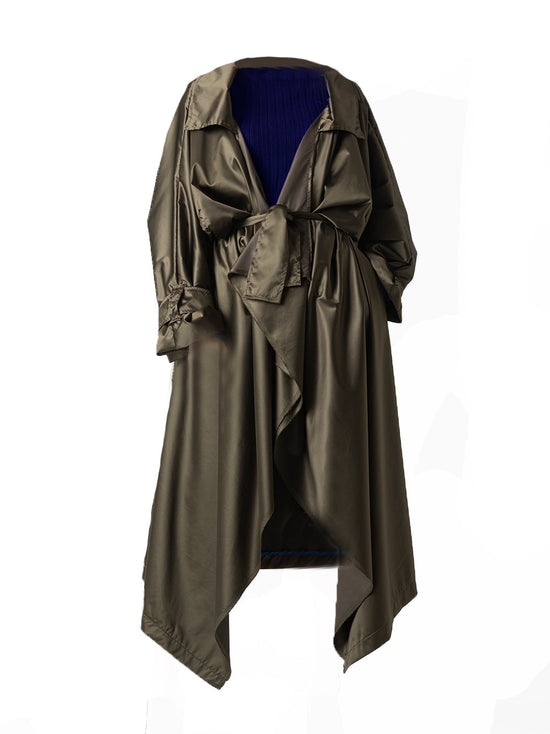 ﻿Zerobarracento ANDREA Newlife Trench - Olive/Black Acquista Ora