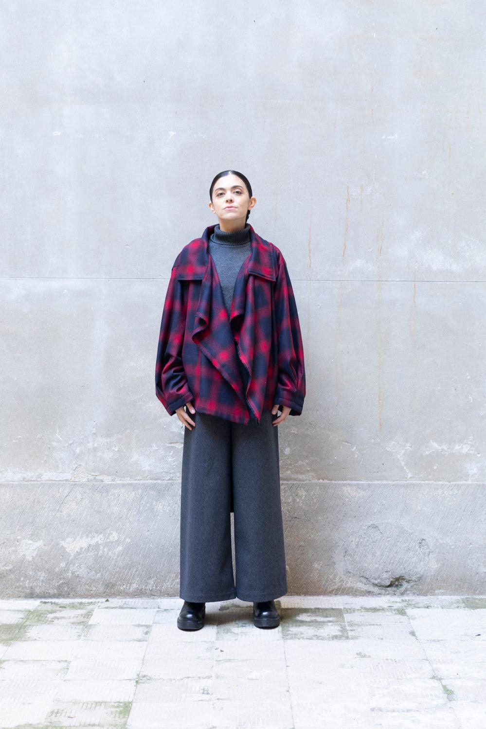 ﻿Zerobarracento Soft Short Recycled Wool Trench Coat Fino Al -60%