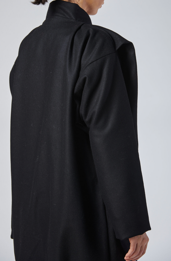 ﻿Zerobarracento MICHIYUKI midi coat Saldi Di Fabbrica