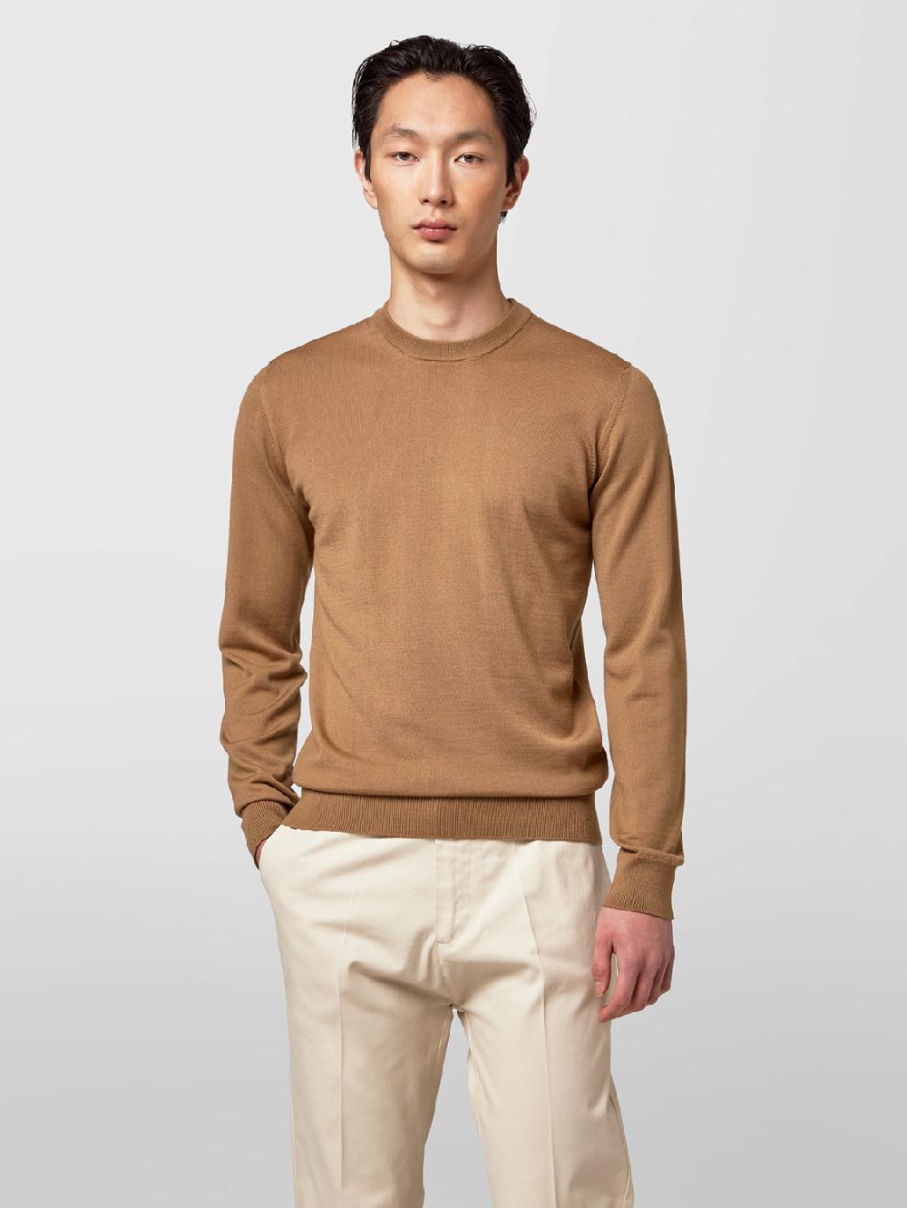 Alpha studio GIROCOLLO BASIC IN MERINOS In Linea