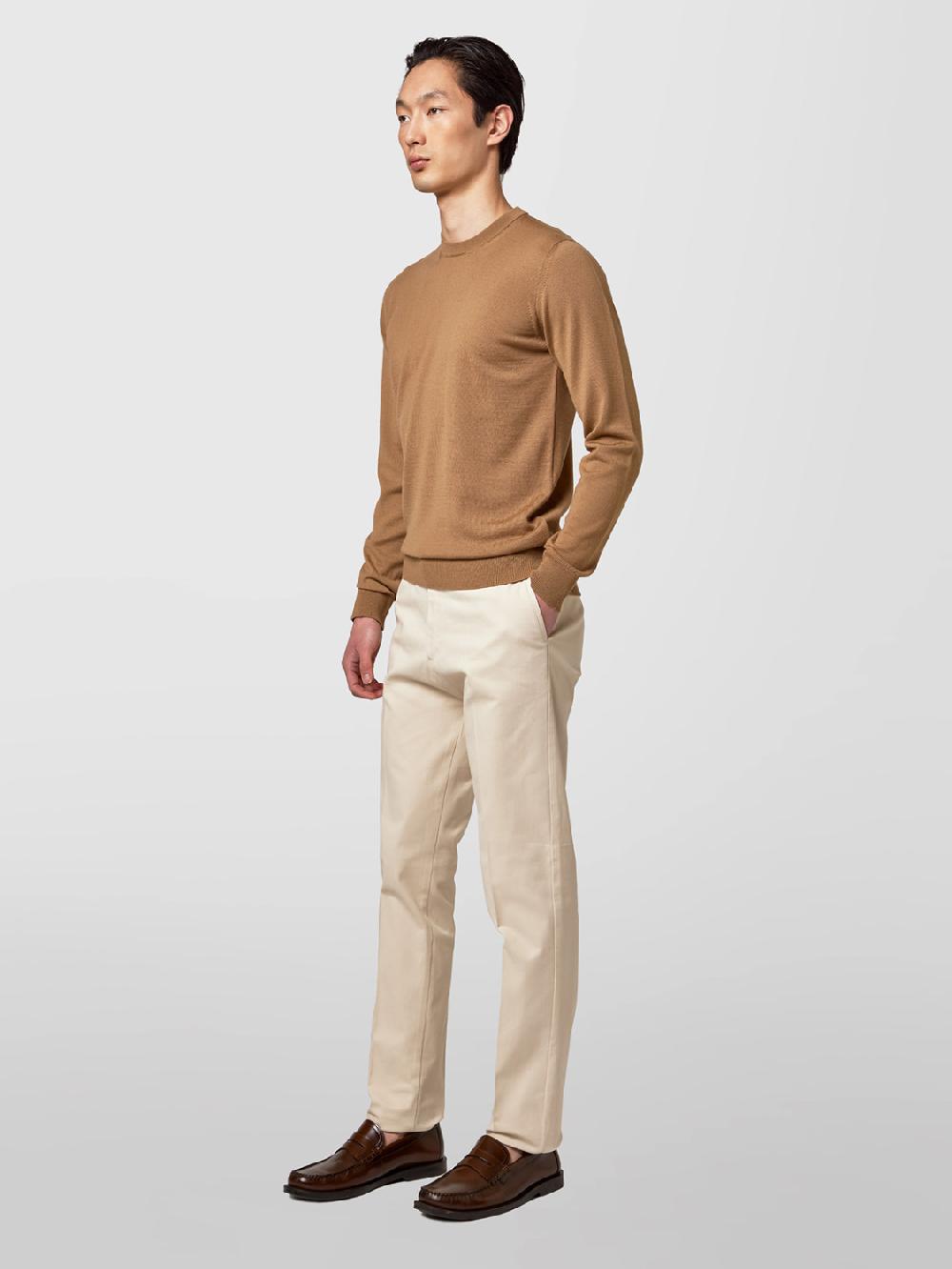 Alpha studio GIROCOLLO BASIC IN MERINOS In Linea