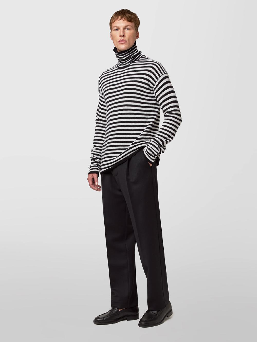 Alpha studio LUPETTO RIGATO IN LANA E CASHMERE Vendite Flash