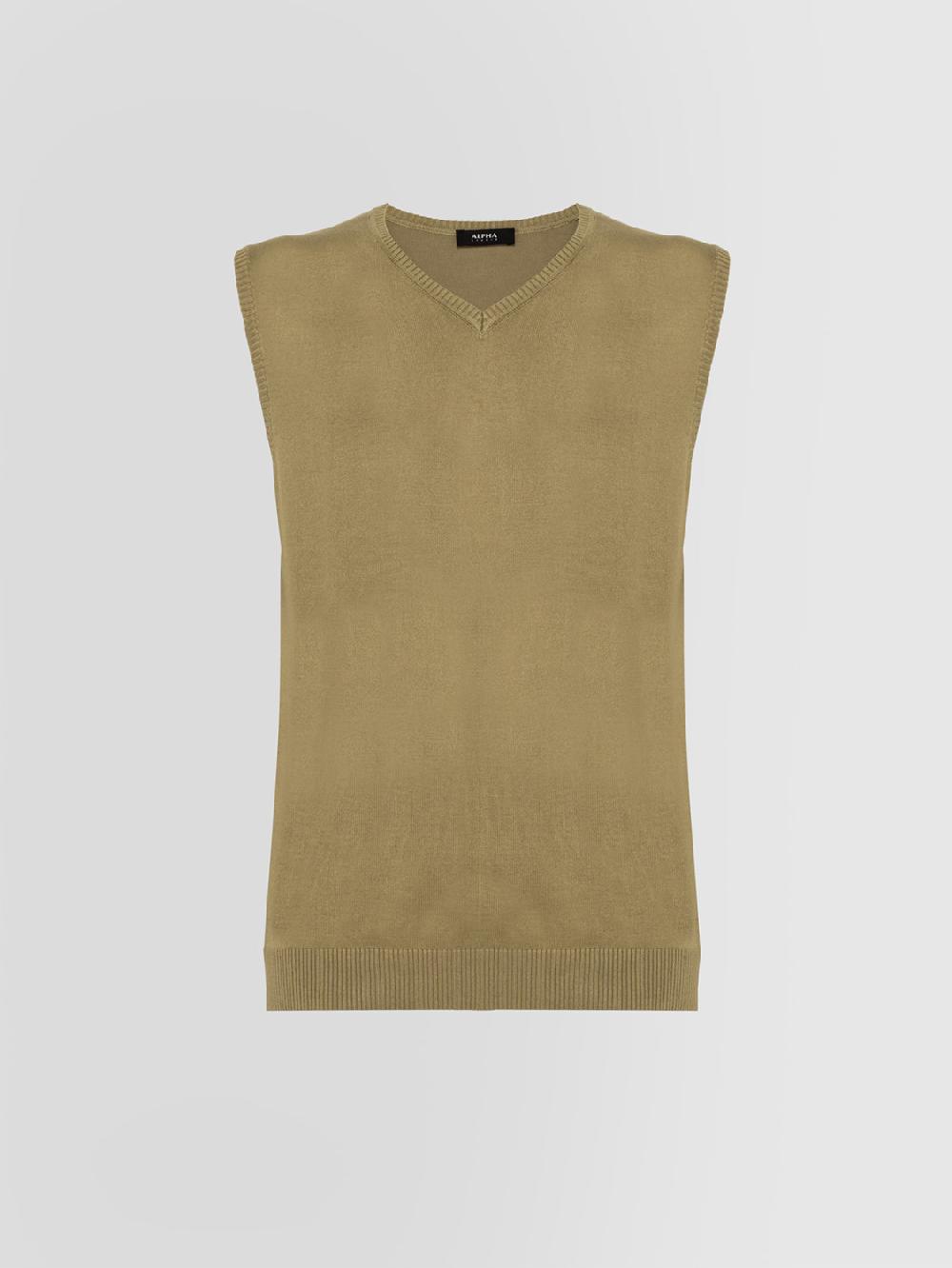 Alpha studio GILET IN VISCOSA Nuovo