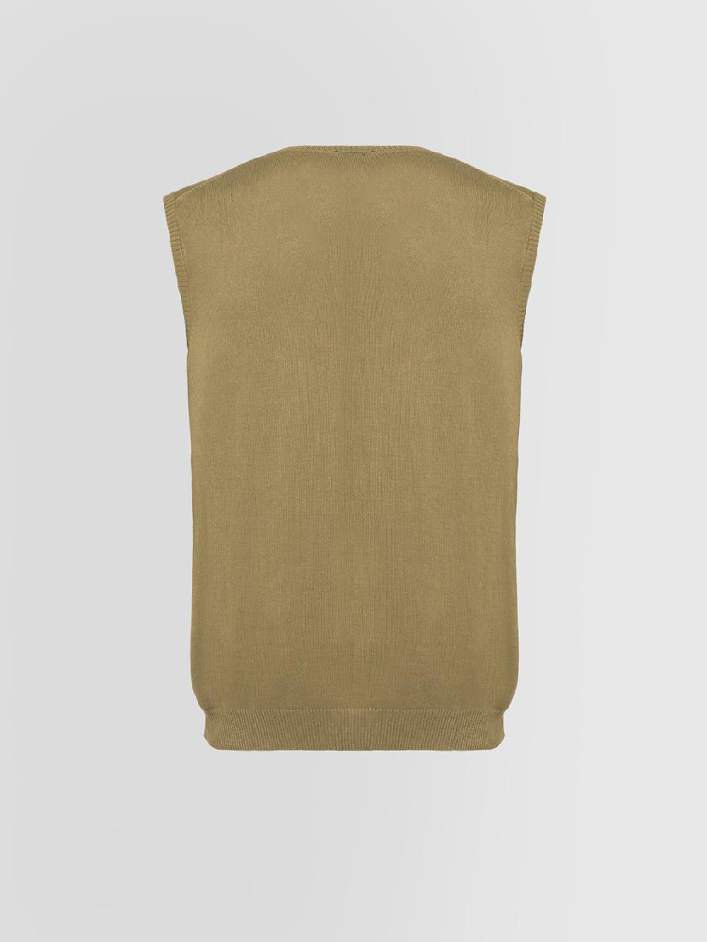Alpha studio GILET IN VISCOSA Nuovo