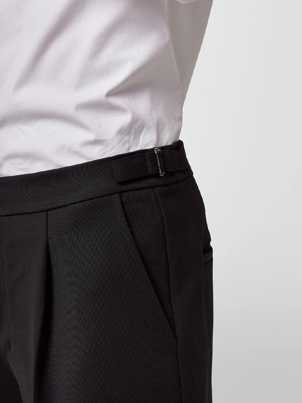 Alpha studio PANTALONE OVER IN GABARDINA DI LANA Negozi Online