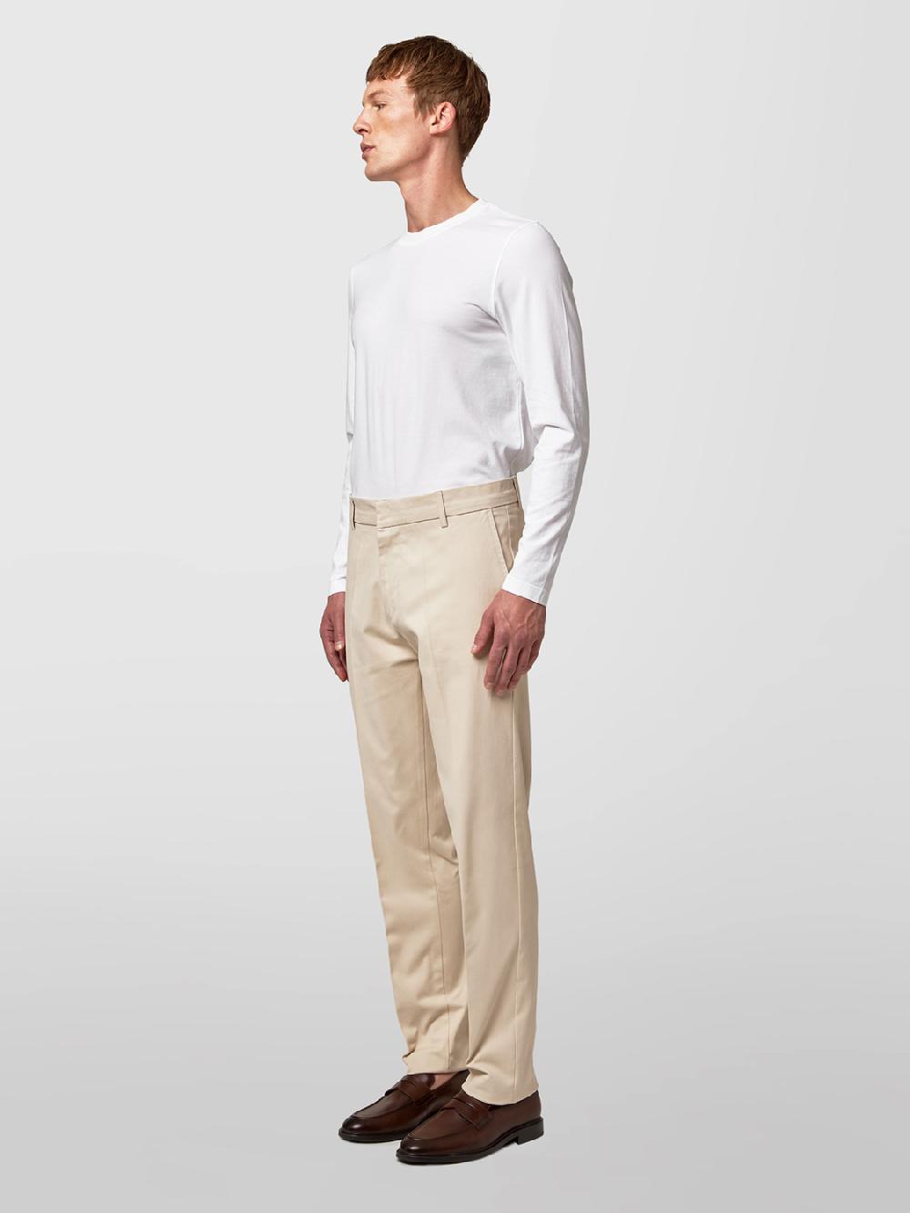 Alpha studio PANTALONE CHINO IN COTONE Acquista Ora